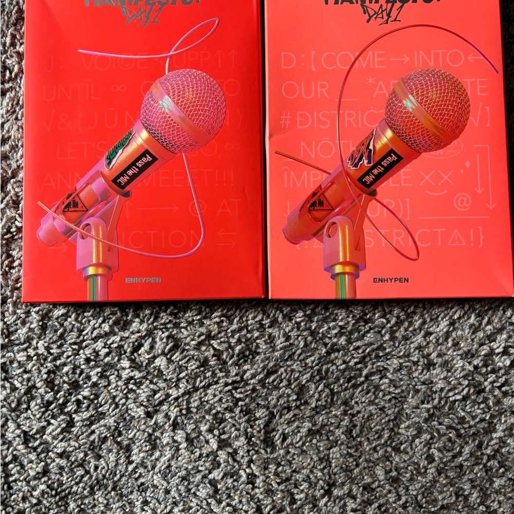 ENHYPEN MANIFESTO DAY 1 Album Set
